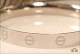 Men's bracelet with screws in platinum finish