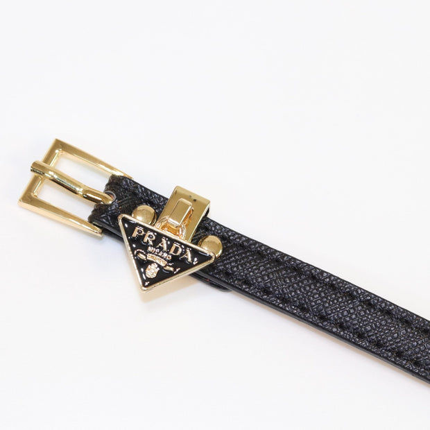 Black belted bracelet