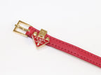 Red belted bracelet