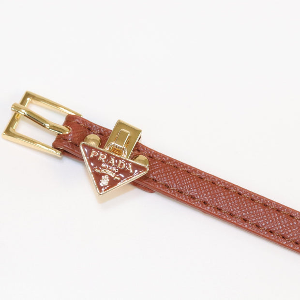 Brown belted bracelet