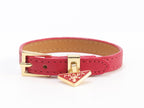 Red belted bracelet