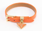 Orange belted bracelet