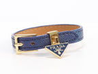 Blue belted bracelet