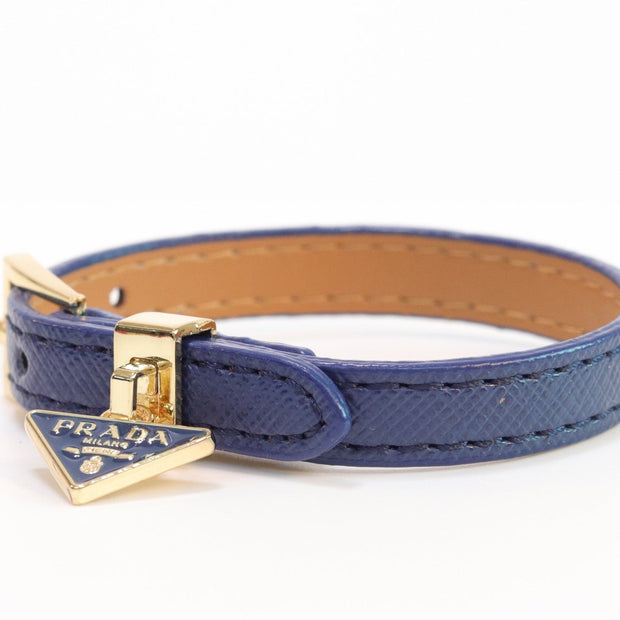 Blue belted bracelet