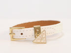 White belted bracelet