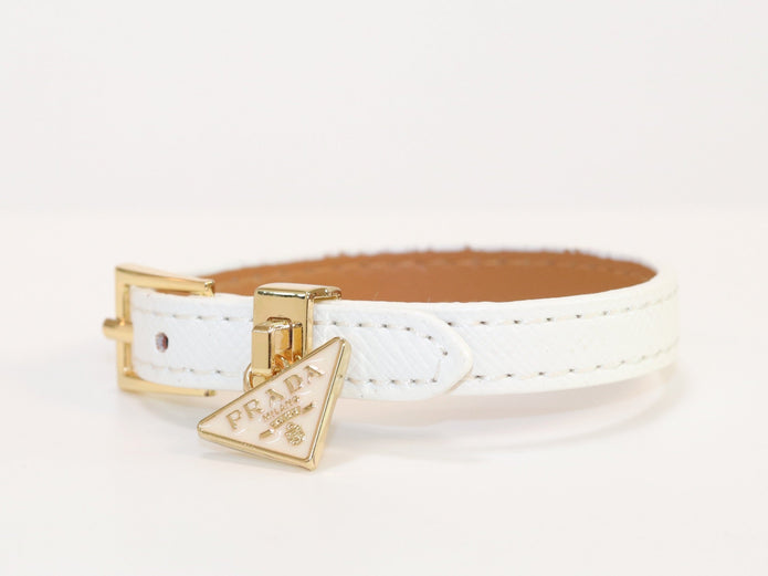 White belted bracelet