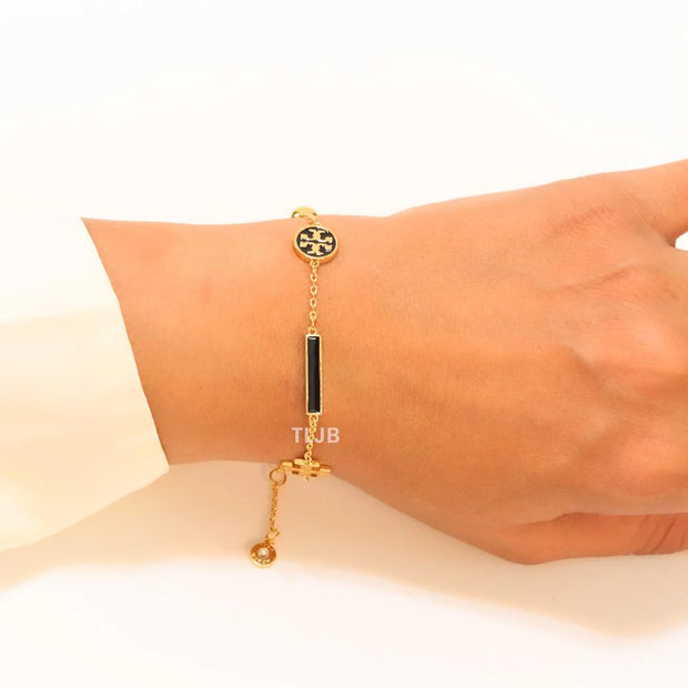 Alphabet T sleek bracelet
