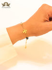 Alphabet T sleek bracelet