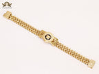 Medusa and Greca gold link chain