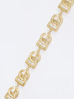 D and G Alphabet Motif Bracelet
