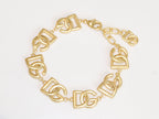 D and G Alphabet Motif Bracelet