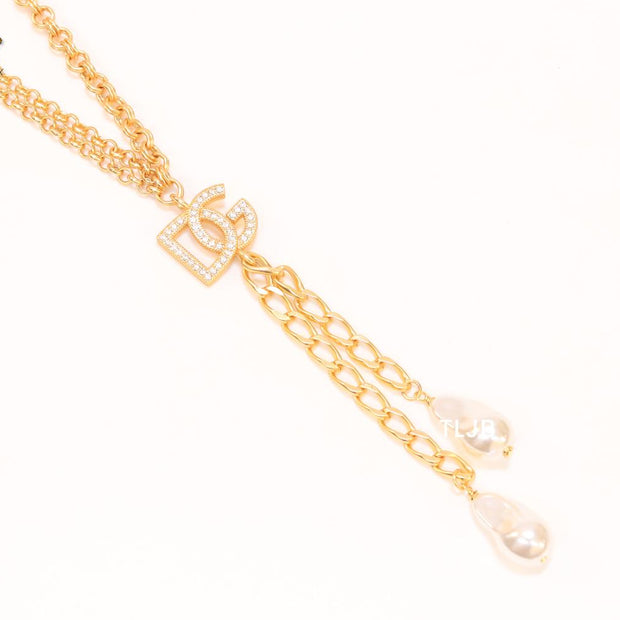 Alphabet D & G sleek chain