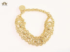 Chunky gold bracelet