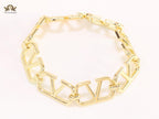 Open V chunky Bracelet