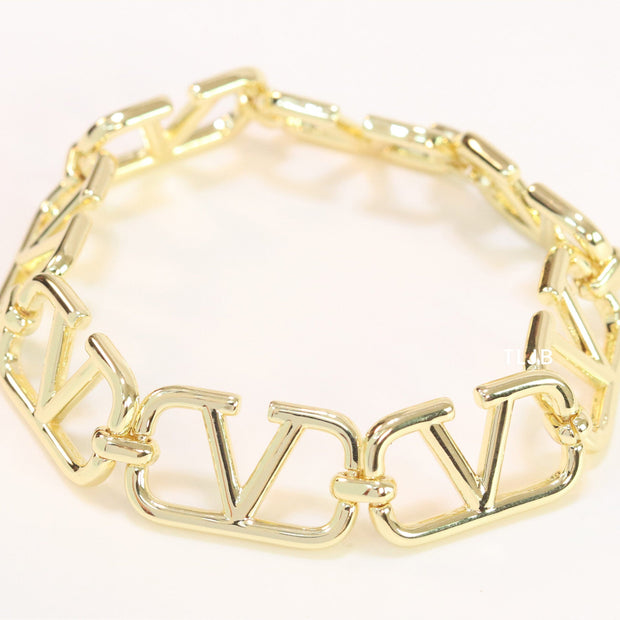 Open V chunky Bracelet