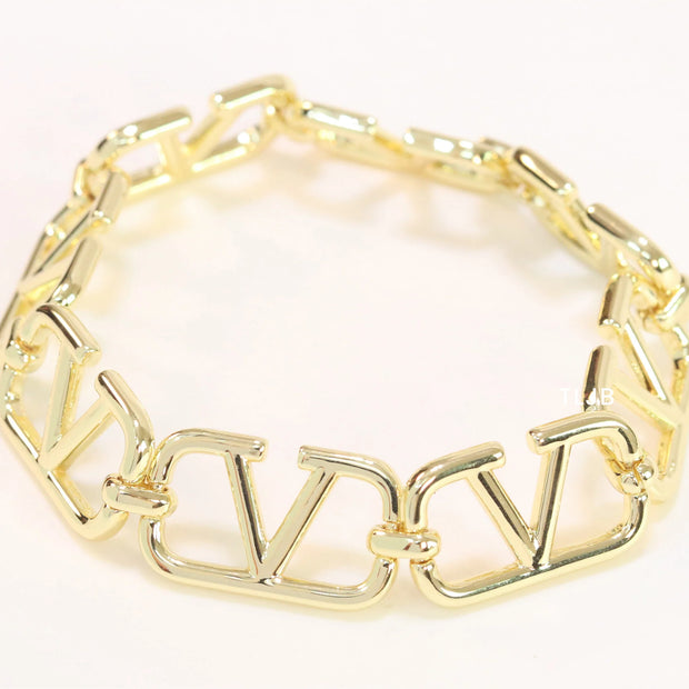 Open V chunky Bracelet