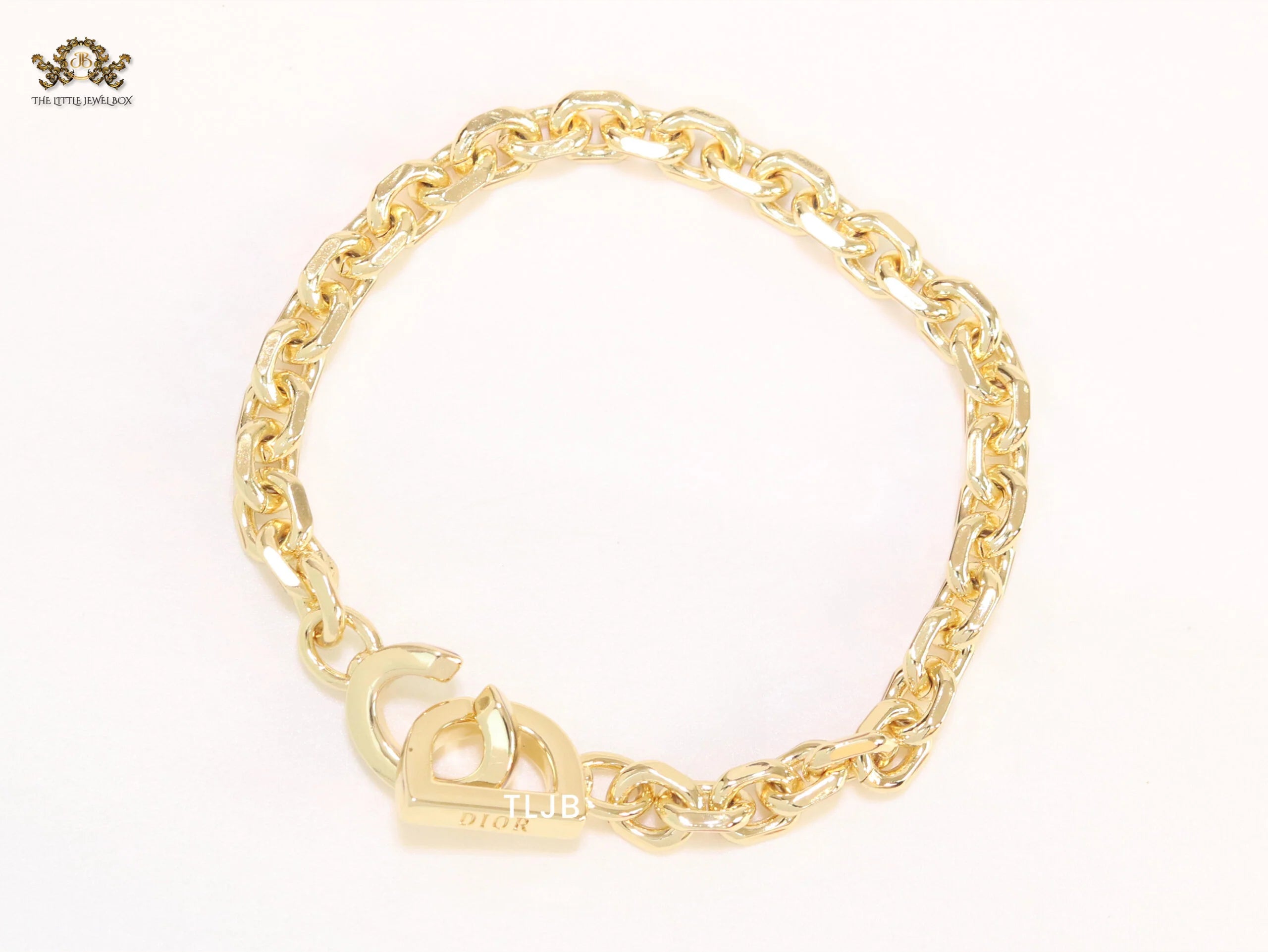 Alphabet CD lock bracelet