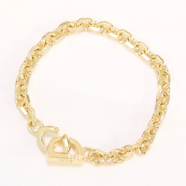 Alphabet CD lock bracelet