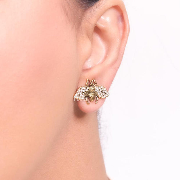 Double G TLJBee and cz studs
