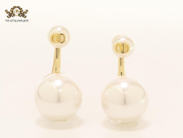 Alphabet CD pearl bombers with letters