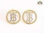 Alphabet T&B gold and platinum finish