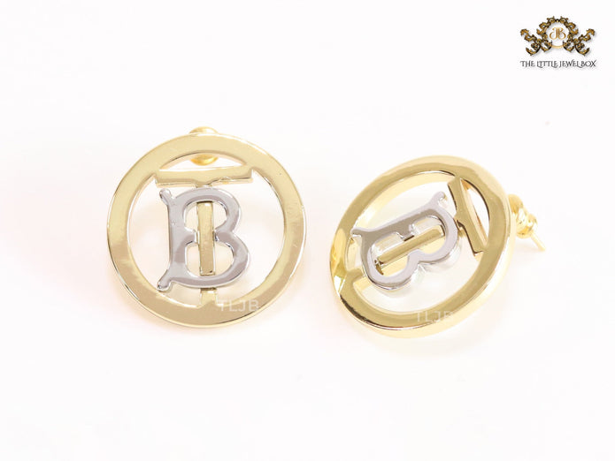 Alphabet T&B gold and platinum finish