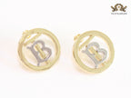 Alphabet T&B gold and platinum finish