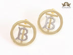 Alphabet T&B gold and platinum finish