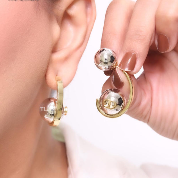 Alphabet CD dual tone bomber danglers