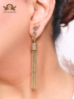 Alphabet Y & L tassel danglers