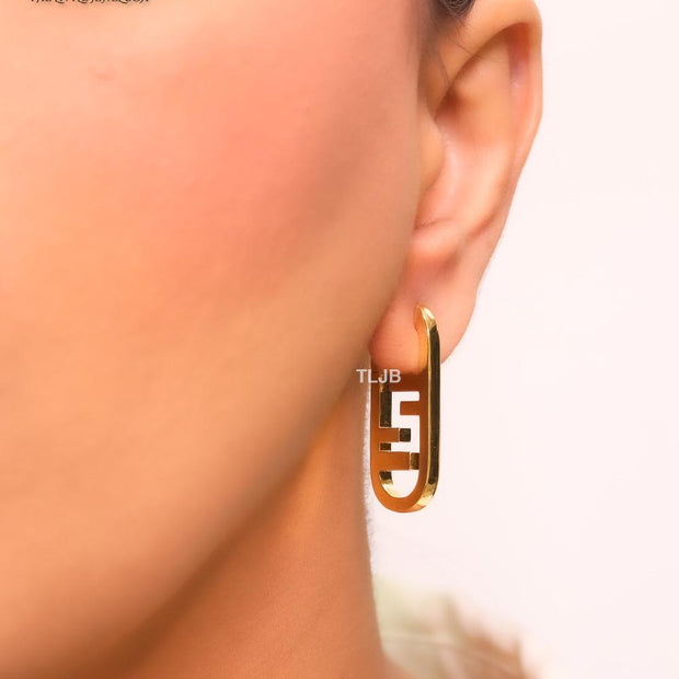 Double F long hoops 33mm height (small)