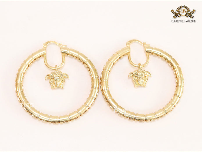Medusa drop hoops