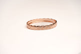 Double C Rose Gold Sleek Bracelet with CZ Stones | Elegant Fashion Jewelry