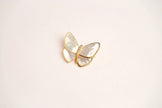 Alphabet VCA MOP Butterfly Brooch | Mother of Pearl Designer Fashion Pin