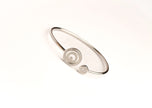 Alphabet CHPRD Platinum Pearl CZ Bracelet | Designer Fashion Bracelet