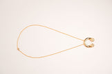 Alphabet VCA Signature Clover Pendant Chain in CZ | Lucky Charm Necklace
