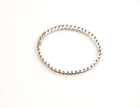 Alphabet C Platinum Plated Bracelet | Elegant Designer Fashion Jewelry