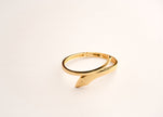 Alphabet P Snake Pattern Bracelet in Gold | Luxury Fashion Statement