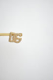 Alphabet DG CZ Studs in Gold Plating | Sparkly Fashion Earrings