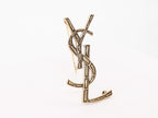 Rustic Copper Alphabet Y S and L brooch