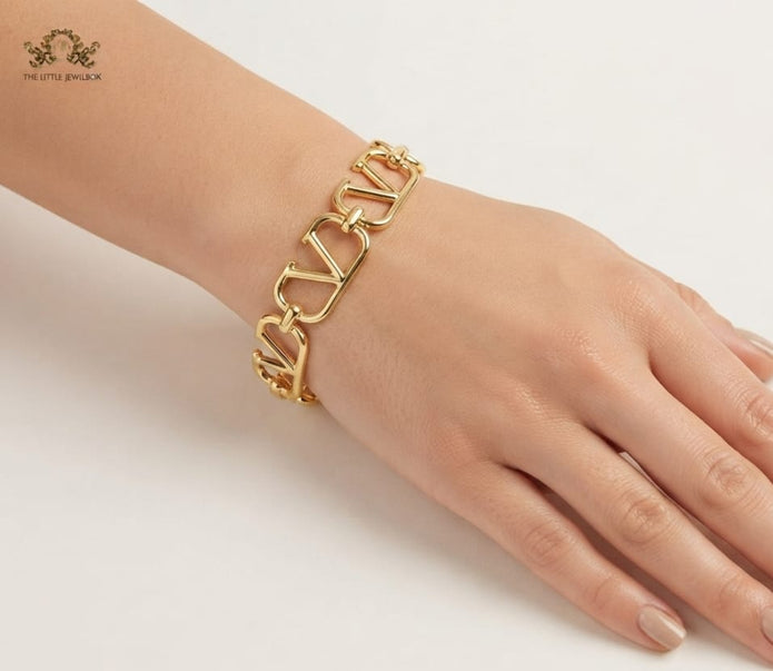 Open V chunky Bracelet