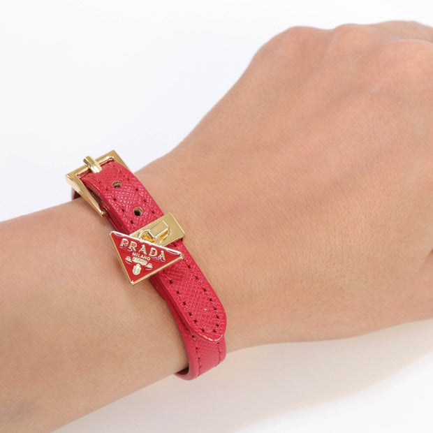 Red belted bracelet