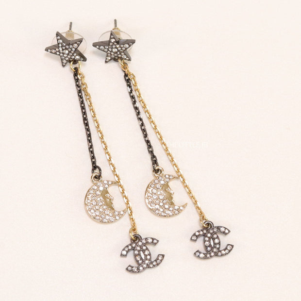 Dual chain star and moon dangles with double C motif