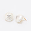 Double C white studs