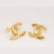 Double C engraved studs